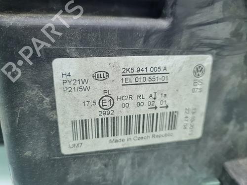 Left headlight VW CADDY III Box Body/MPV (2KA, 2KH, 2CA, 2CH) 1.6 TDI | BP21658853C28