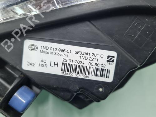 Venstre  Fortil Tågelygte SEAT ATECA (KH7, KHP)  | BP29722672C30 