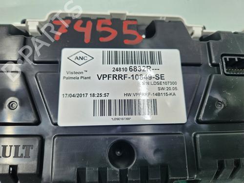 Instrument cluster RENAULT TRAFIC III Van (FG_) 1.6 dCi 120 (FGMB, FGMC) | BP29547902C47 - Image 4
