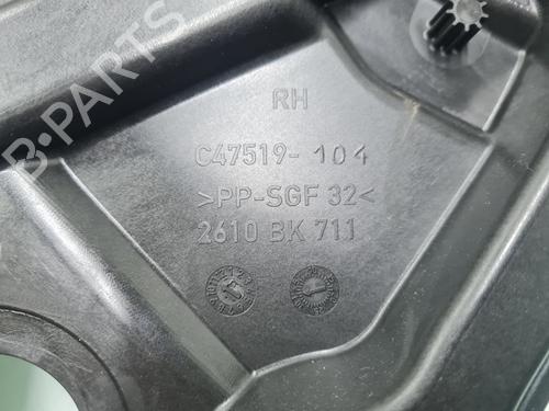 Rear right window mechanism JEEP COMPASS (MP, M6, MV, M7) | BP21645828C25 - Image 3
