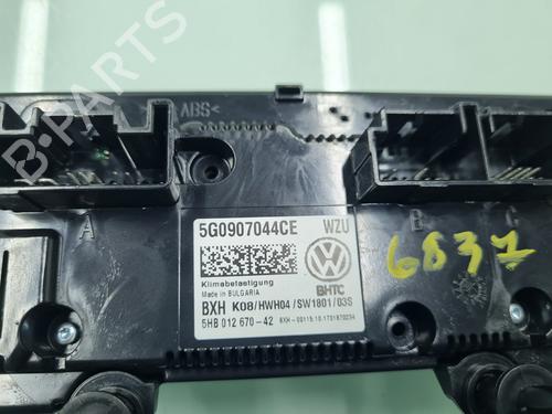 Climate control VW GOLF VII (5G1, BQ1, BE1, BE2)  | BP21652180I5 