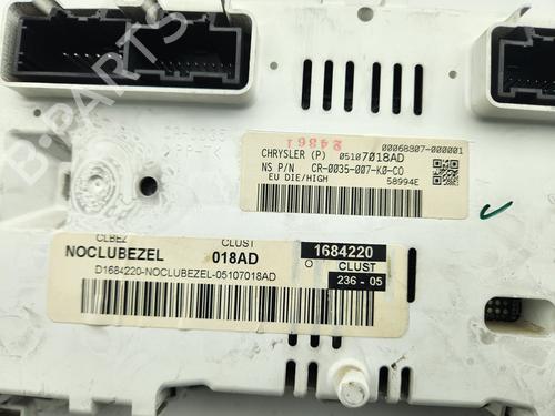 Kombiinstrument JEEP COMPASS (MK49)  | BP31942492C47 