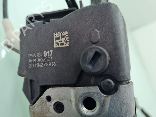 Front right lock PEUGEOT 508 I (8D_)  | BP21638197C97 