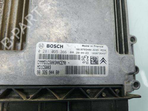 Engine control unit (ECU) CITROËN BERLINGO (ER_, EC_) 1.5 BlueHDi 130 (ECYHZJ, ECYHZR) | BP23534009M57