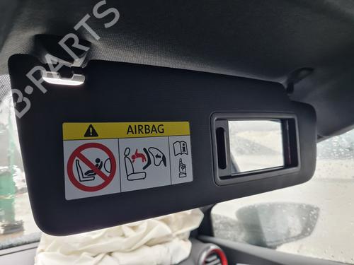 Right sun visor SEAT IBIZA V (KJ1, KJG) | BP21645602I2 - Image 2