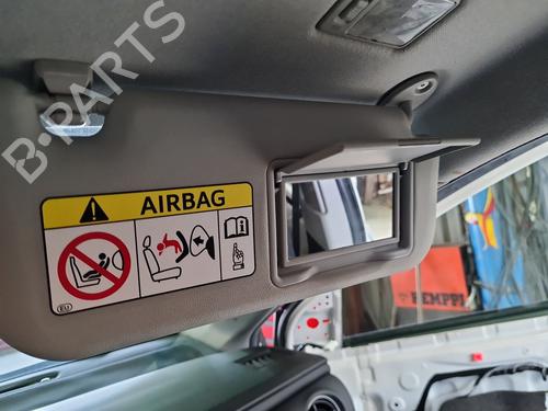 Used Right sun visor Right sun visor TOYOTA AURIS (_E18_) 1.8 Hybrid (ZWE186_, ZWE186R) (136 hp) 40087669 40087669