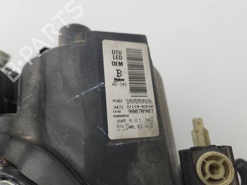 Right headlight TOYOTA AURIS (_E18_) 1.8 Hybrid (ZWE186_, ZWE186R) | BP36992021C29 - Image 8