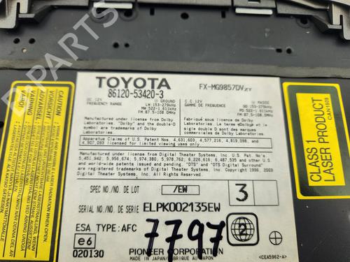 Radio LEXUS IS II (_E2_) 250 (GSE20) | BP30569733E6