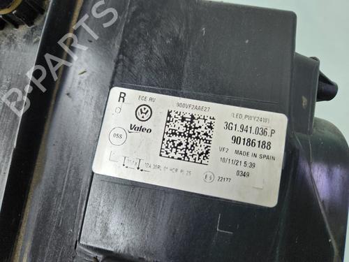 Højre forlygte VW PASSAT B8 Variant (3G5, CB5)  | BP29534453C29 