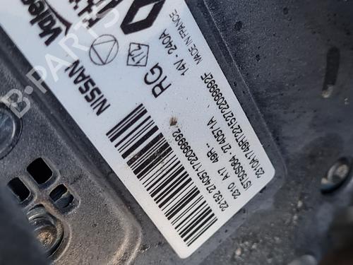 Generator RENAULT CAPTUR II (HF_)  | BP29728528M7 