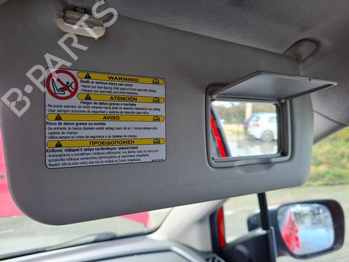 Used Right sun visor MAZDA 5 (CR) 2.0 CD (CR19) (143 hp) 21646117