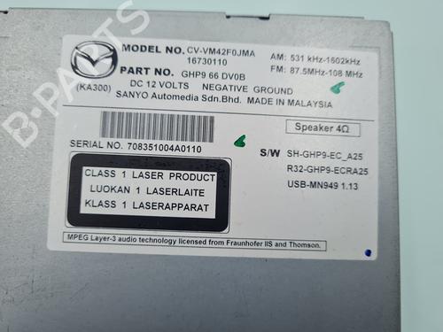 Electronic module MAZDA CX-5 (KE, GH) | BP21764167M83
