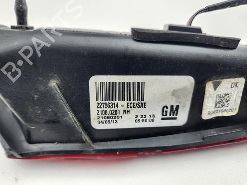 Right tailgate light OPEL INSIGNIA A (G09)  | BP29242625C80 