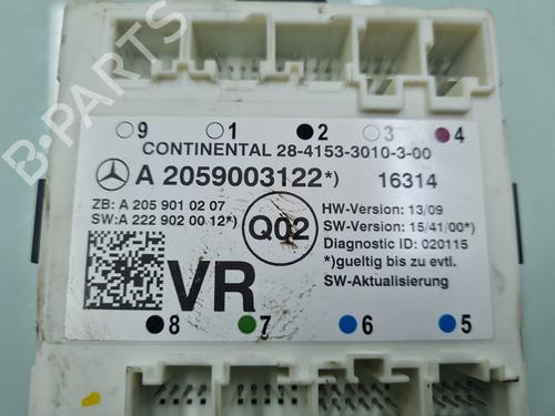 Electronic module MERCEDES-BENZ C-CLASS (W205) C 220 BlueTEC / d (205.002, 205.004) | BP21645152M83 