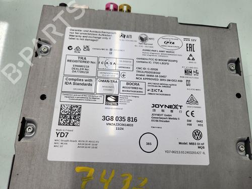 Elektronisk modul VW T-ROC (A11, D11)  | BP23662071M83 