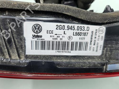 Left tailgate light VW POLO VI (AW1, BZ1, AE1)  | BP29722434C79 
