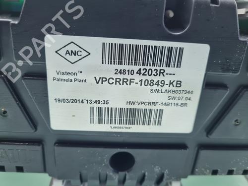 Instrument cluster RENAULT CLIO IV (BH_)  | BP21638557C47 