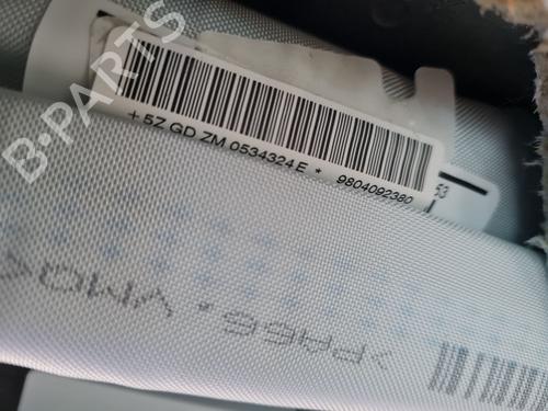 Used Left curtain airbag PEUGEOT 208 I (CA_, CC_) 1.6 BlueHDi 100 (100 hp) 31173994