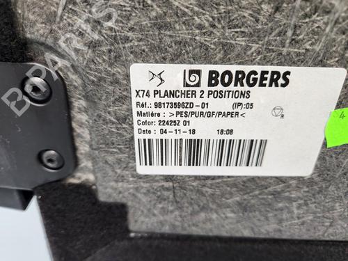 Luggage compartment floor DS DS 7 Crossback (J4_, JR_, JC_)  | BP29435975I33 