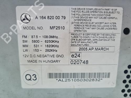 Radio MERCEDES-BENZ M-CLASS (W164) ML 320 CDI 4-matic (164.122) | BP21637348E6 