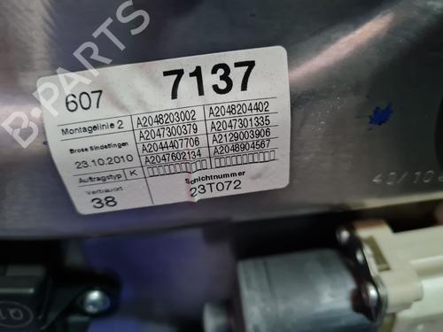 Rear left window mechanism MERCEDES-BENZ C-CLASS (W204) | BP32446812C24