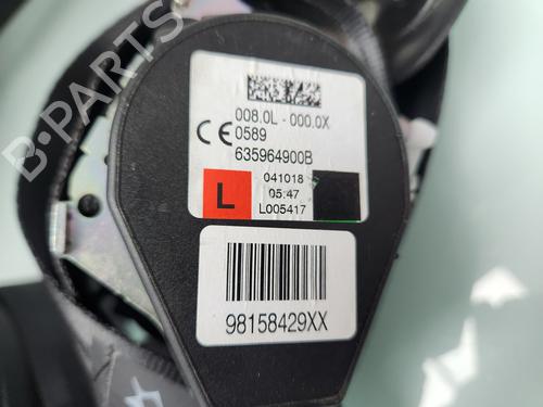 Airbag Kit DS DS 7 Crossback (J4_, JR_, JC_)  | BP29435935C86 