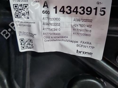 Front right window mechanism MERCEDES-BENZ A-CLASS (W177) A 200 Mild-Hybrid (177.087) | BP37270463C23 - Image 2