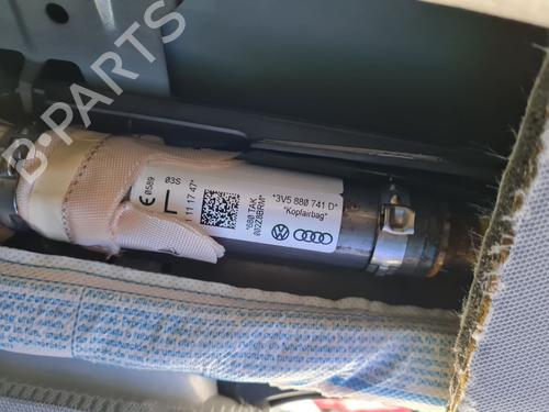 Used Left curtain airbag SKODA SUPERB III (3V3) [2015-2024]  31841114