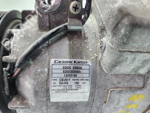 AC compressor NISSAN QASHQAI / QASHQAI +2 I (J10, NJ10, JJ10E)  | BP22407309M34 