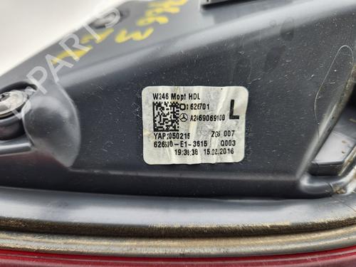 Left tailgate light MERCEDES-BENZ B-CLASS Sports Tourer (W246, W242)  | BP29026246C79 