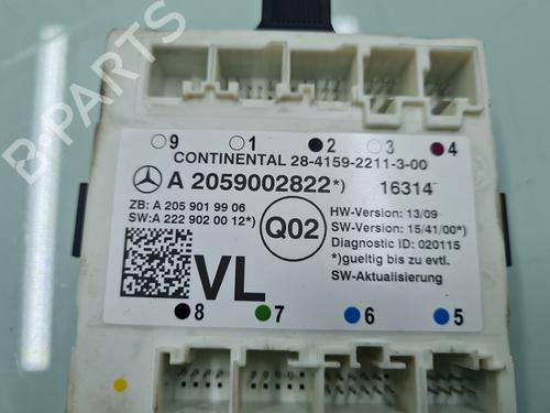Comfort control module MERCEDES-BENZ C-CLASS (W205) C 220 BlueTEC / d (205.002, 205.004) | BP21644965M56 