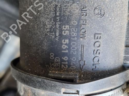 Used Mass air flow sensor OPEL ASTRA J (P10) [2009-2016]  29290285