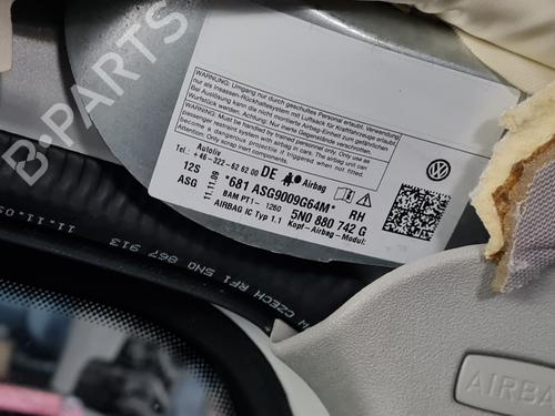 Højre gardin airbag VW TIGUAN (5N_) [2007-2018]  32368748