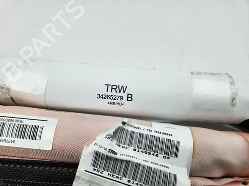 Left curtain airbag PEUGEOT 5008 II (MC_, MJ_, MR_, M4_)  | BP29722530C11 