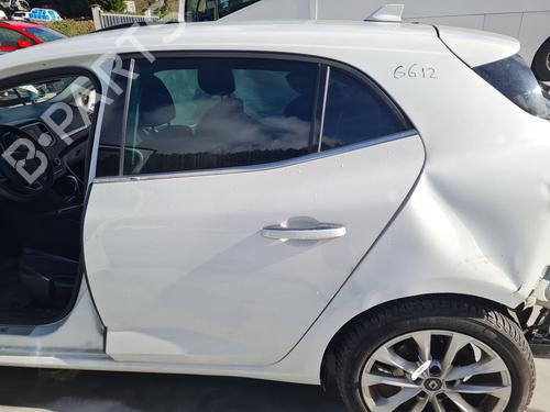 Used Left rear door RENAULT MEGANE IV Hatchback (B9A/M/N_) 1.5 dCi 110 (B9A3) (110 hp) 21645688