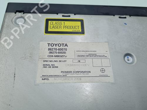 Radio TOYOTA LAND CRUISER PRADO (_J12_)  | BP22649125E6 