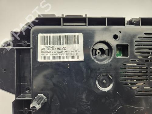 Instrument cluster PEUGEOT 5008 II (MC_, MJ_, MR_, M4_)  | BP29722547C47 