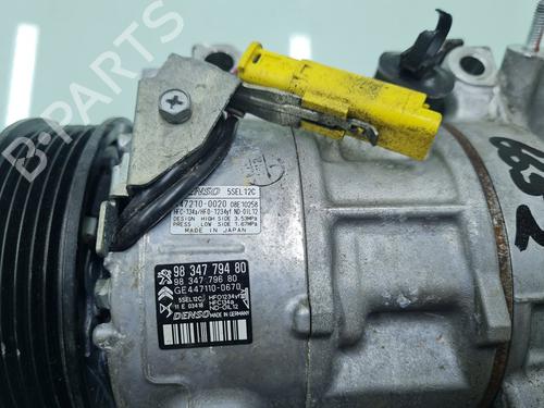 AC compressor OPEL GRANDLAND / GRANDLAND X (A18, P1UO) 1.5 Turbo D (75) | BP21648306M34 