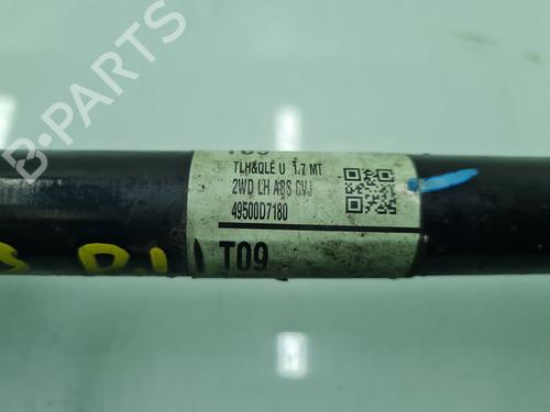 Left front driveshaft KIA SPORTAGE IV (QL, QLE) 1.7 CRDi | BP22748281M38 
