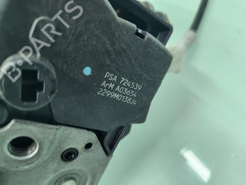 Rear left lock PEUGEOT 3008 I MPV (0U_)  | BP24218198C100 