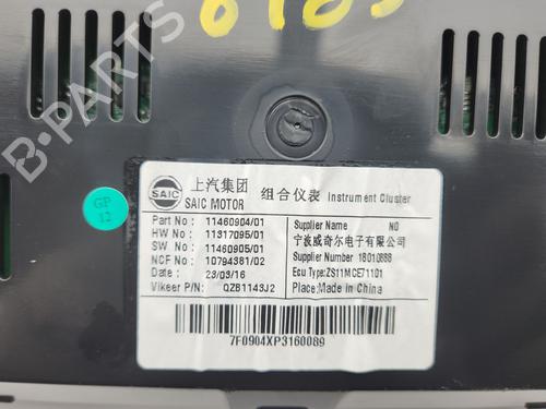 Instrument cluster MG MG ZS SUV (AZS1) 1.5 VTi | BP38061426C47 - Image 7