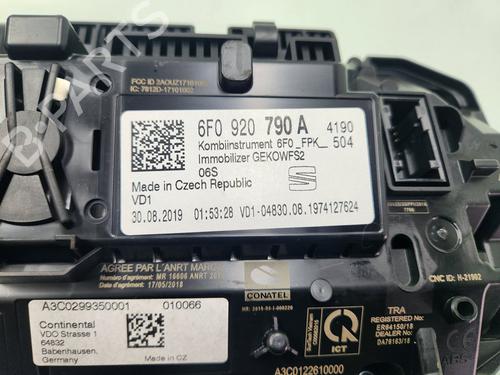 Instrument cluster SEAT ARONA (KJ7, KJP)  | BP27545368C47 