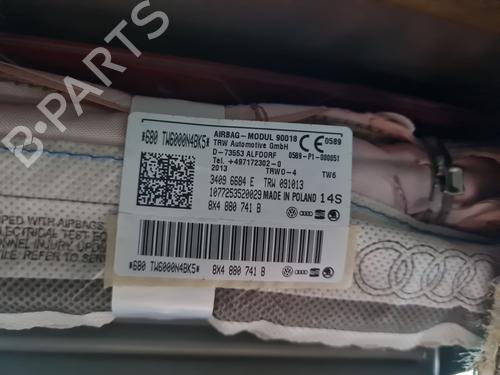 Used Left curtain airbag AUDI A1 (8X1, 8XK) 1.6 TDI (90 hp) 29821167