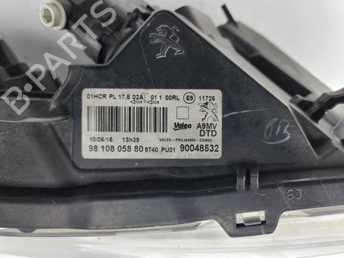 Right headlight PEUGEOT 208 I (CA_, CC_) 1.6 BlueHDi 100 | BP31249454C29