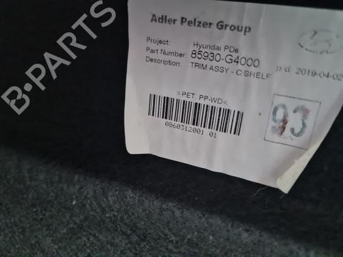 Rear parcel shelf HYUNDAI i30 (PDE, PD, PDEN) | BP34040465C85 - Image 3