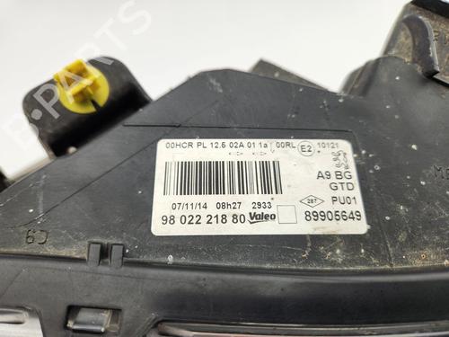 Left headlight PEUGEOT 208 I (CA_, CC_)  | BP29821195C28