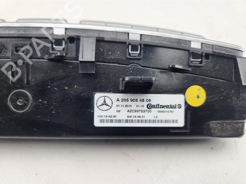 Climate control MERCEDES-BENZ C-CLASS T-Model (S205) C 350 e (205.247) | BP30852334I5