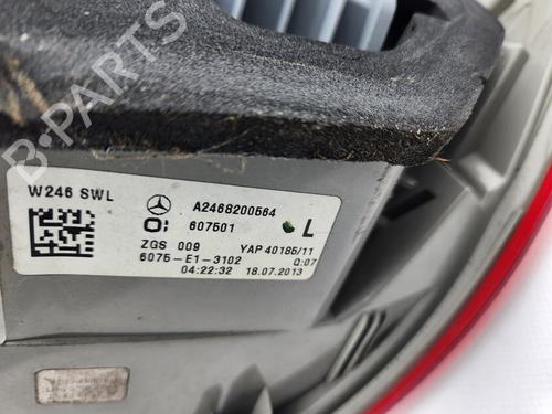 Left taillight MERCEDES-BENZ B-CLASS Sports Tourer (W246, W242) B 180 CDI (246.200) | BP31172729C34 