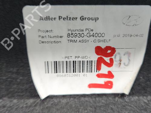 Rear parcel shelf HYUNDAI i30 (PDE, PD, PDEN) | BP34040465C85 - Image 6