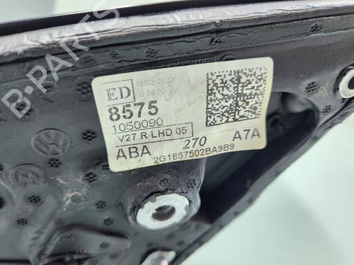 Right mirror VW POLO VI (AW1, BZ1, AE1) 1.0 TSI | BP23393433C27 